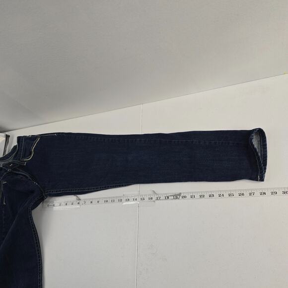 Levi's 524 too superlow jeans blue slim skinny size 9 s/c womens 6491 - Picture 5 of 11